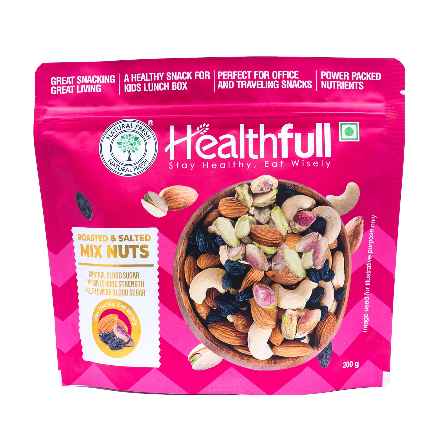 Roasted & Salted Mix Nuts 200g