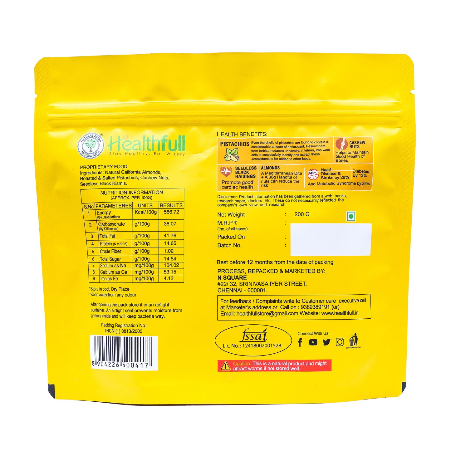 Mix Nuts 200g