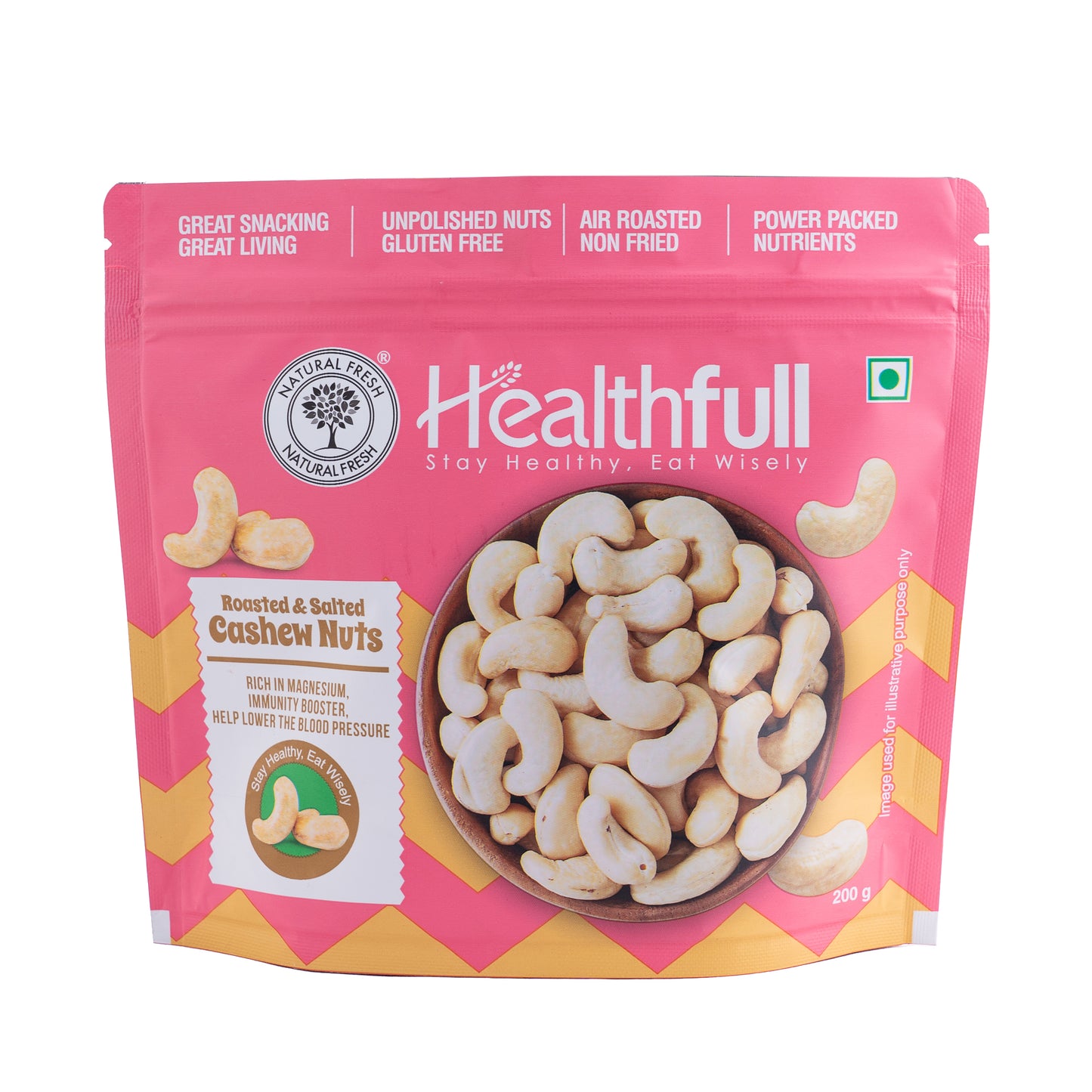 Roasted & Salted Cashew Nuts 200g