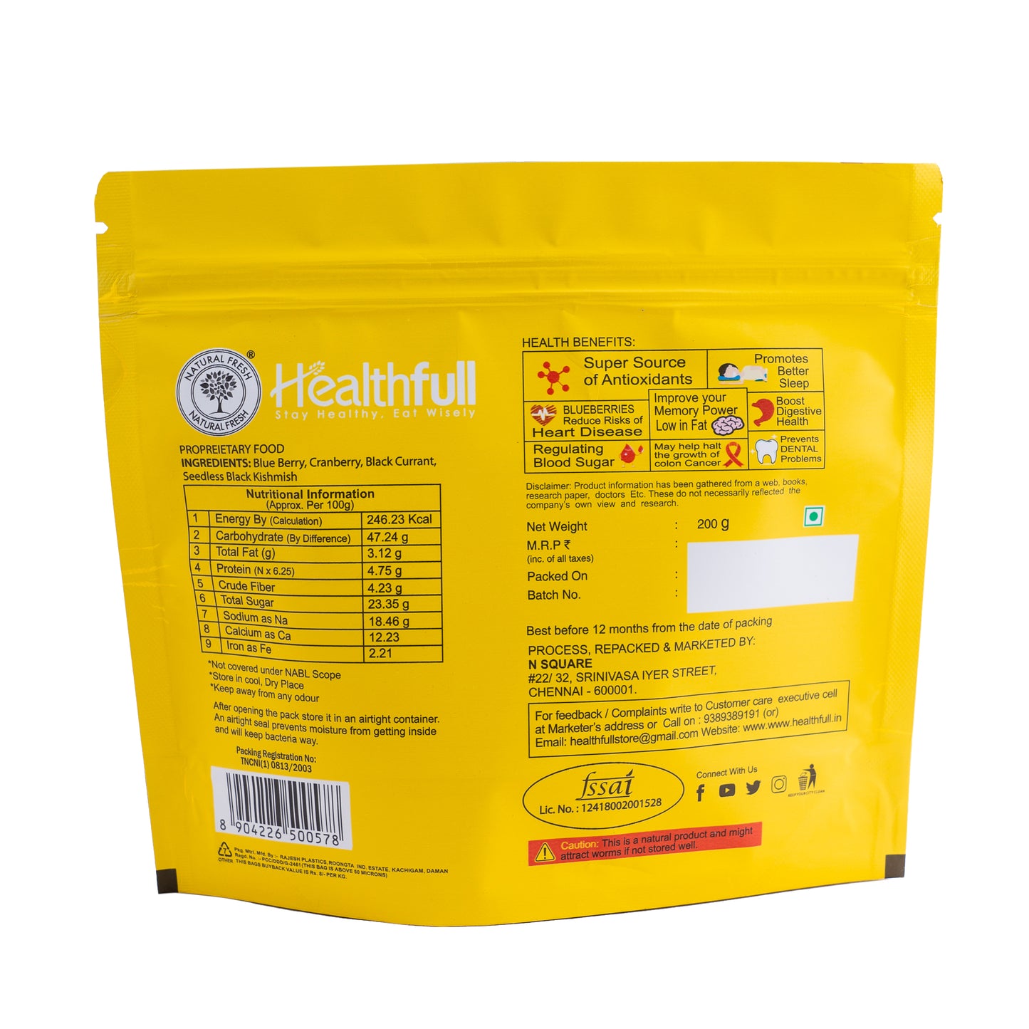 Mix Berry 200g