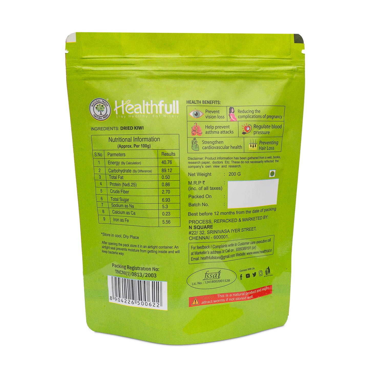 Dried Kixi 200g