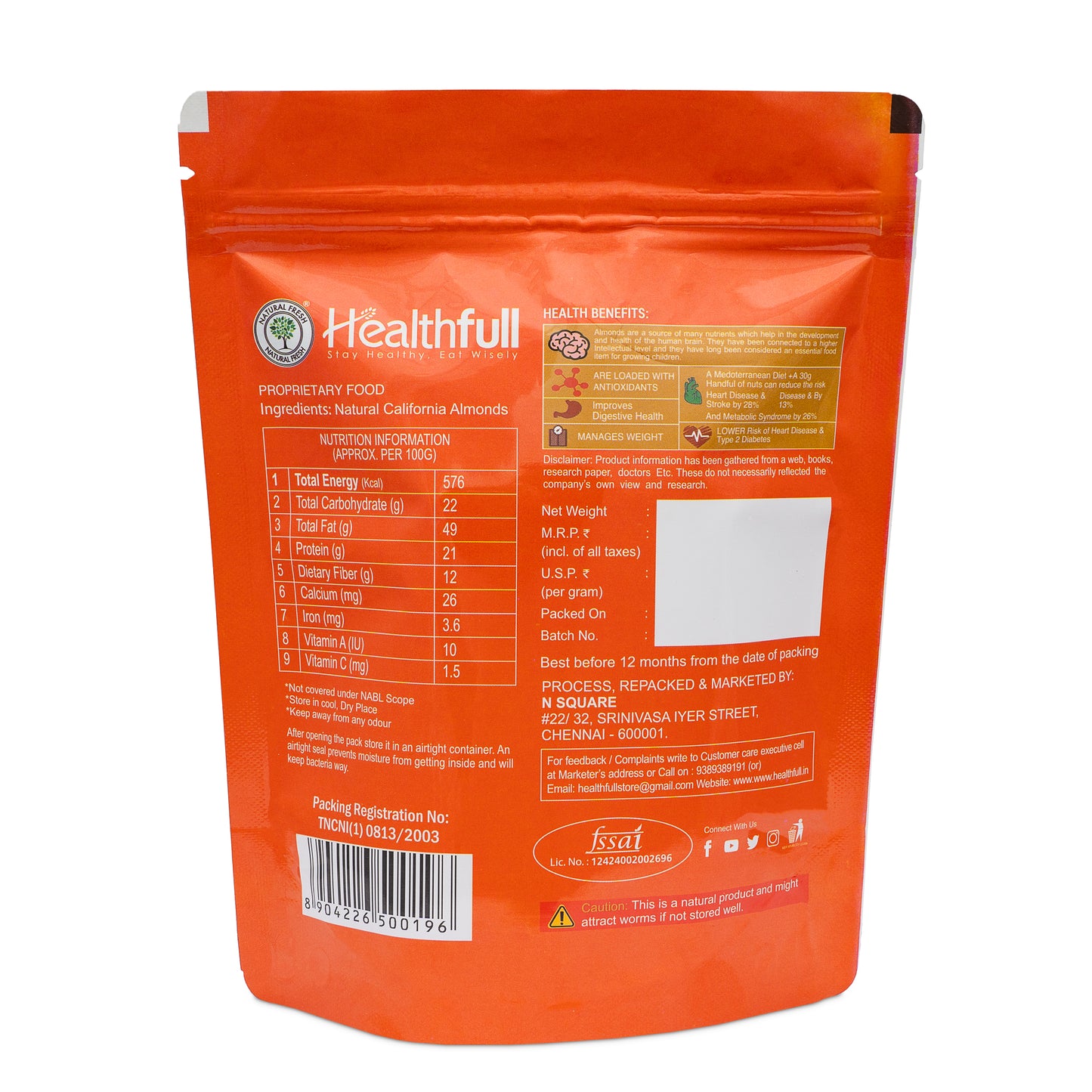 Almonds 200g
