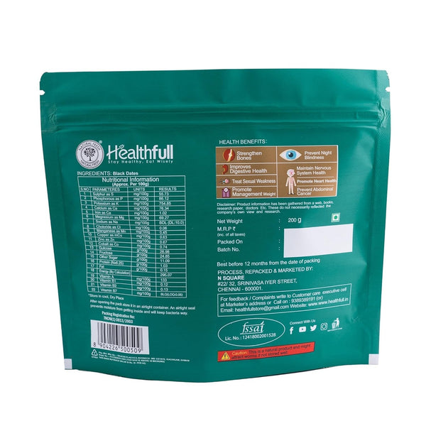 Iraniain Black Dates 400g