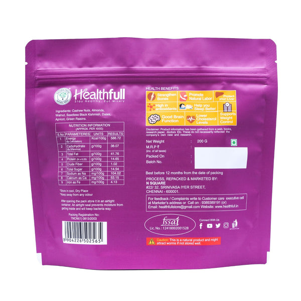 Raw Mix Nuts 200g