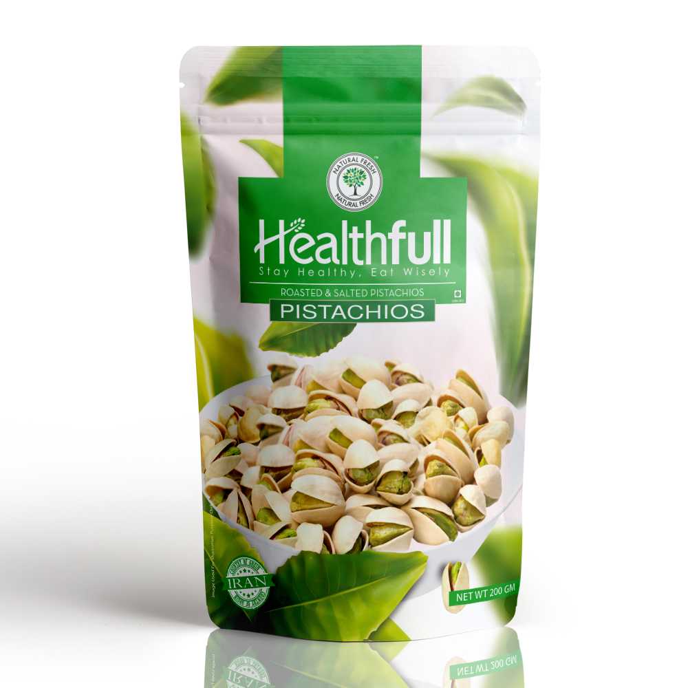 Roasted & salted pistachios 200g