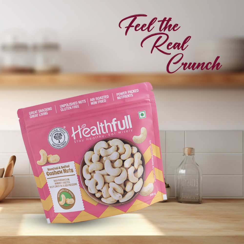 Roasted & Salted Cashew Nuts 200g