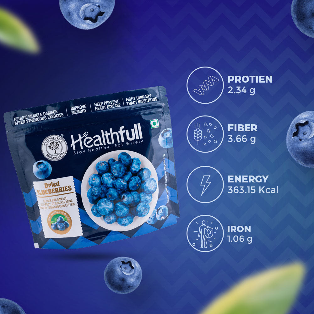 Dried Blueberries 150g