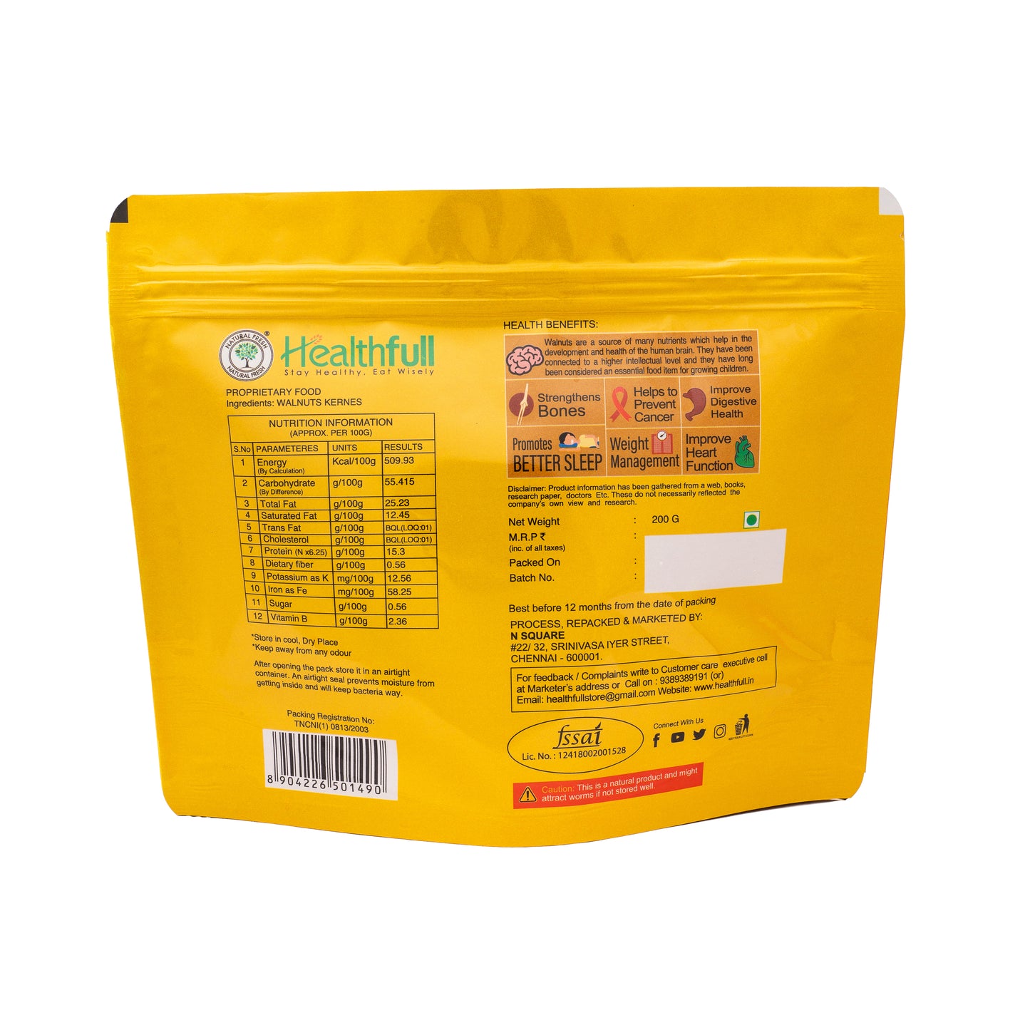 Kashmiri Walnuts 200g