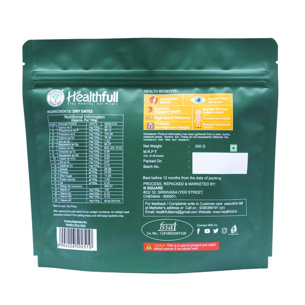 Dry Dates 200g
